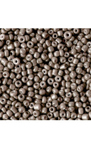 Seed beads 11/0 (2mm) Woodland grey
